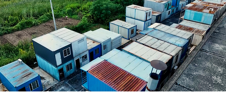 Folding Container House for workshop
