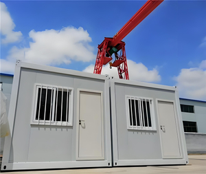 Flat Pack Prefab Modular Container House for Office School Cabin Camp Shelter