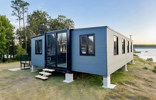 Prefab Expandable Container Cabin for Site Office，Glamping，Camp Room