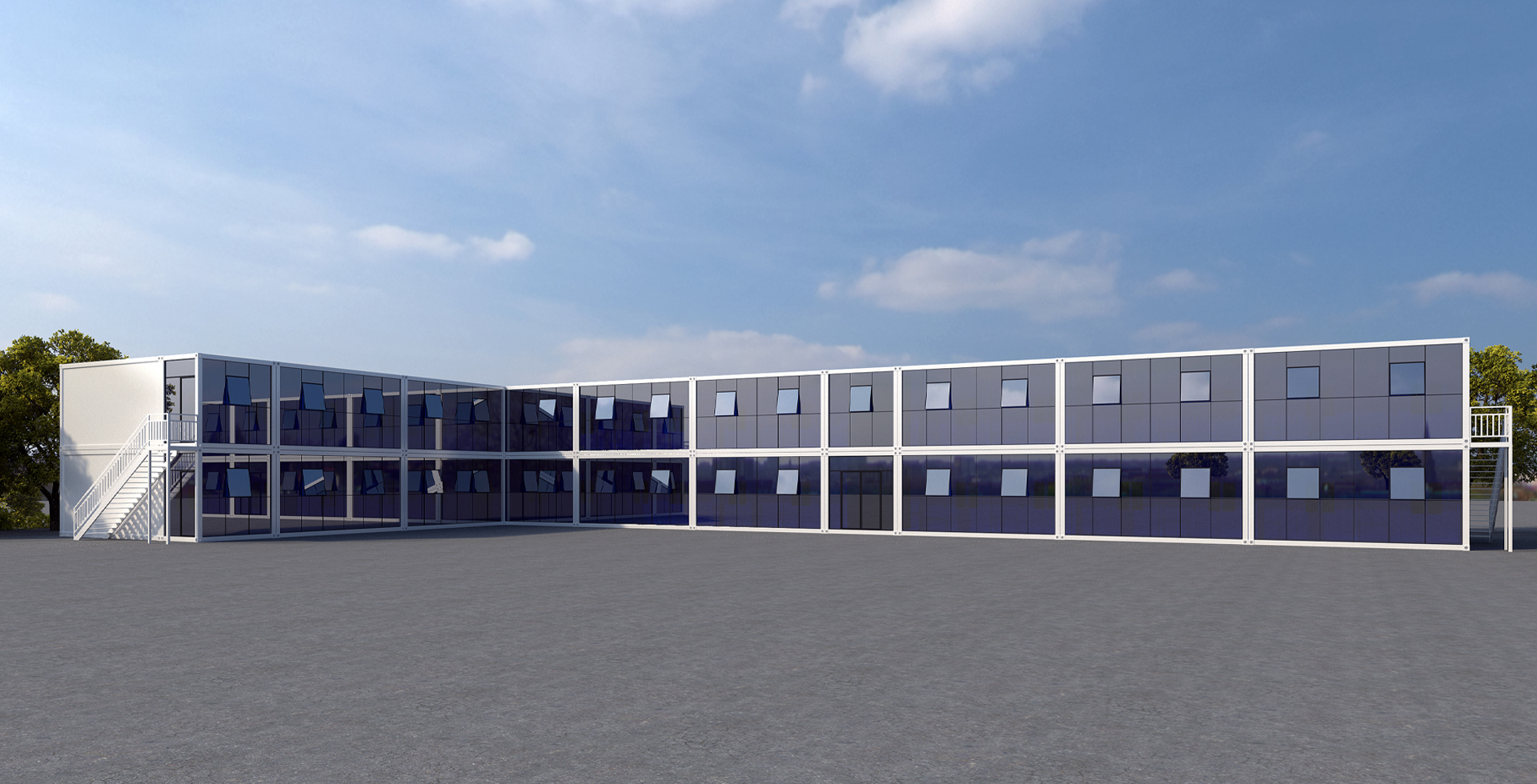 easy installation expandable container house