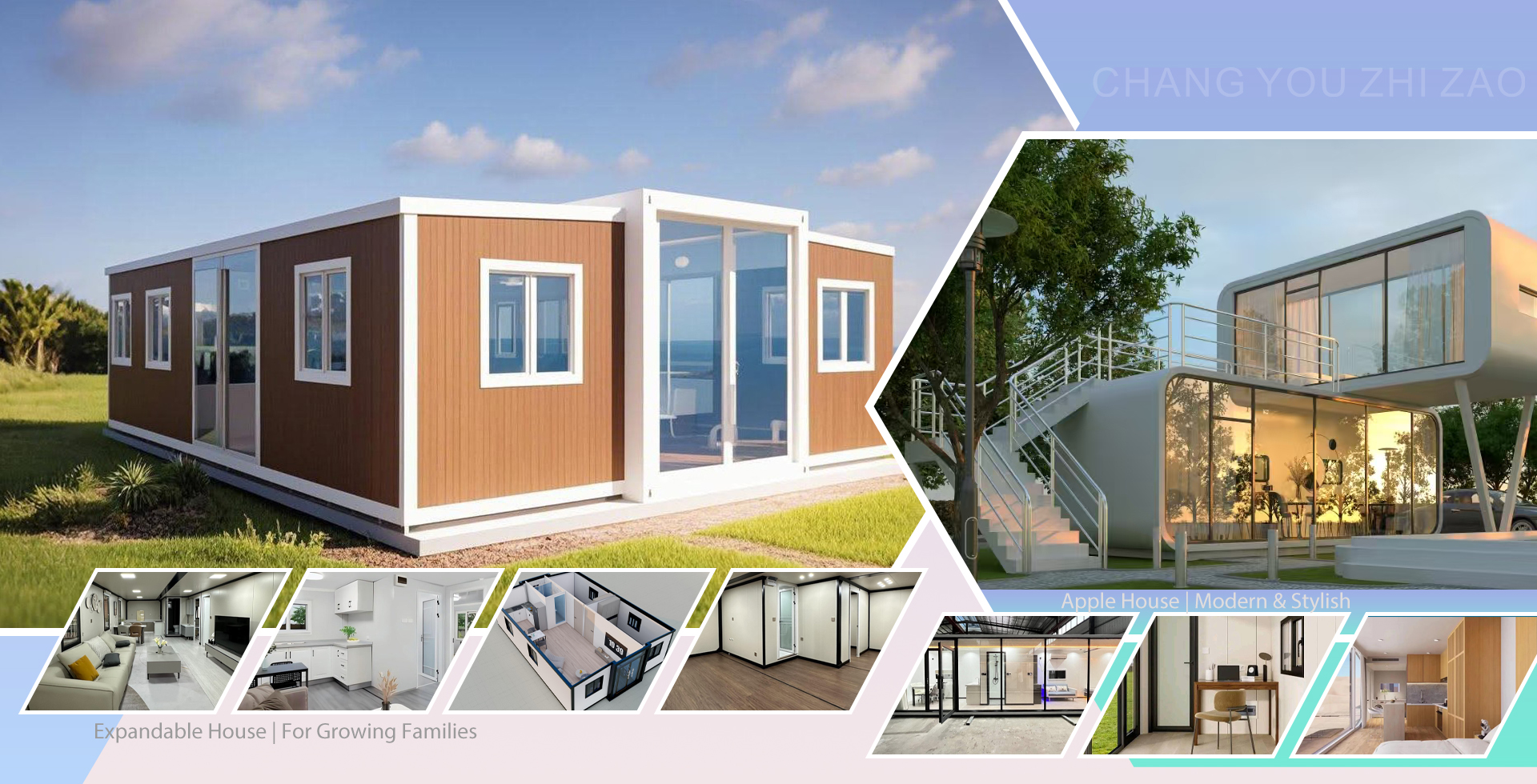 1000 square modern foot prefab house